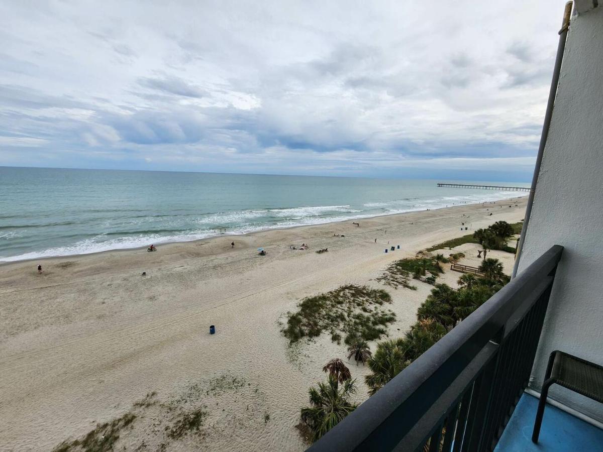 מירטל ביץ' Ocean Front King Suite With Incredible Views! Sun N Sand Resort 706 מראה חיצוני תמונה