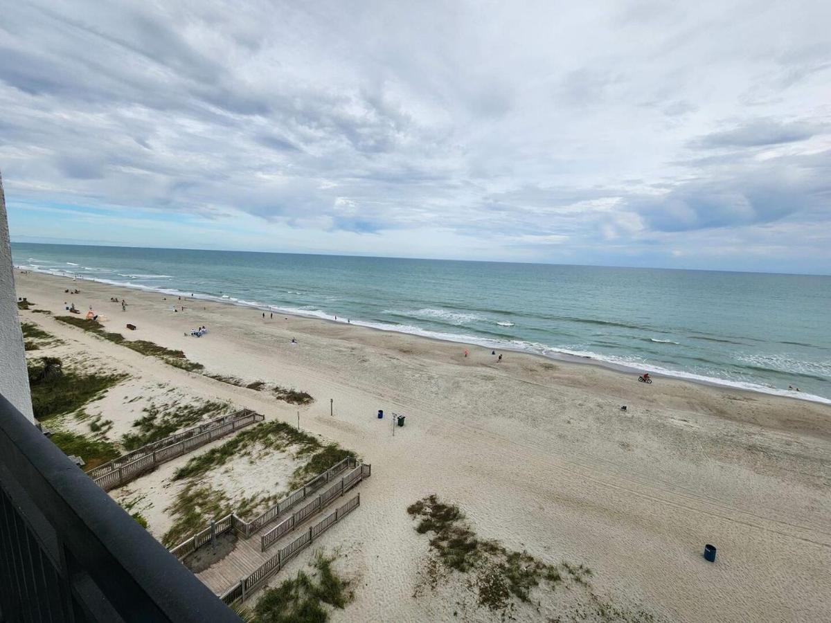 מירטל ביץ' Ocean Front King Suite With Incredible Views! Sun N Sand Resort 706 מראה חיצוני תמונה